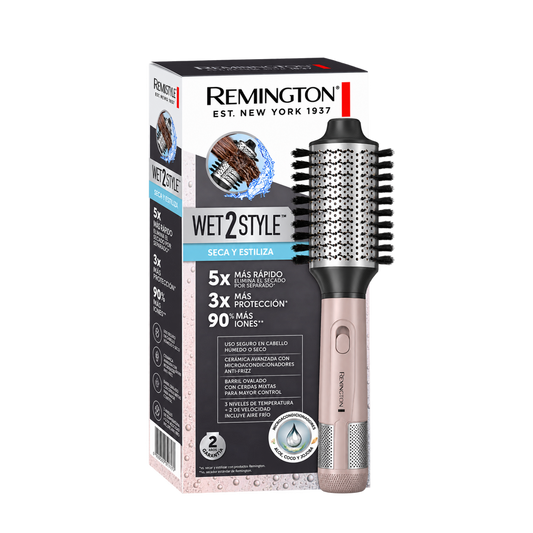 Cepillo de aire Remington AS15A WET2STYL