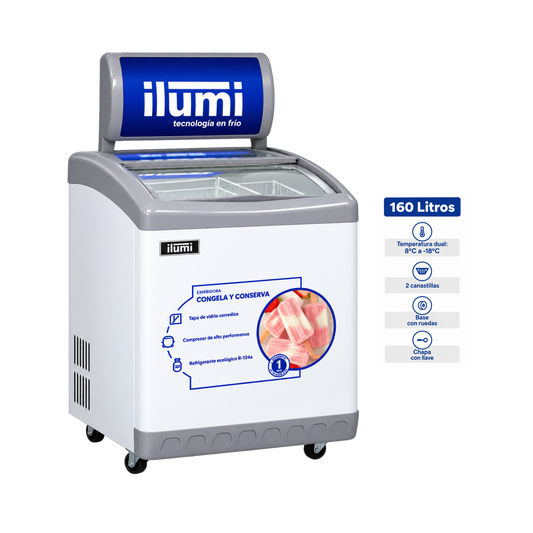 Congeladora Ilumi TF-1600 160 LT.