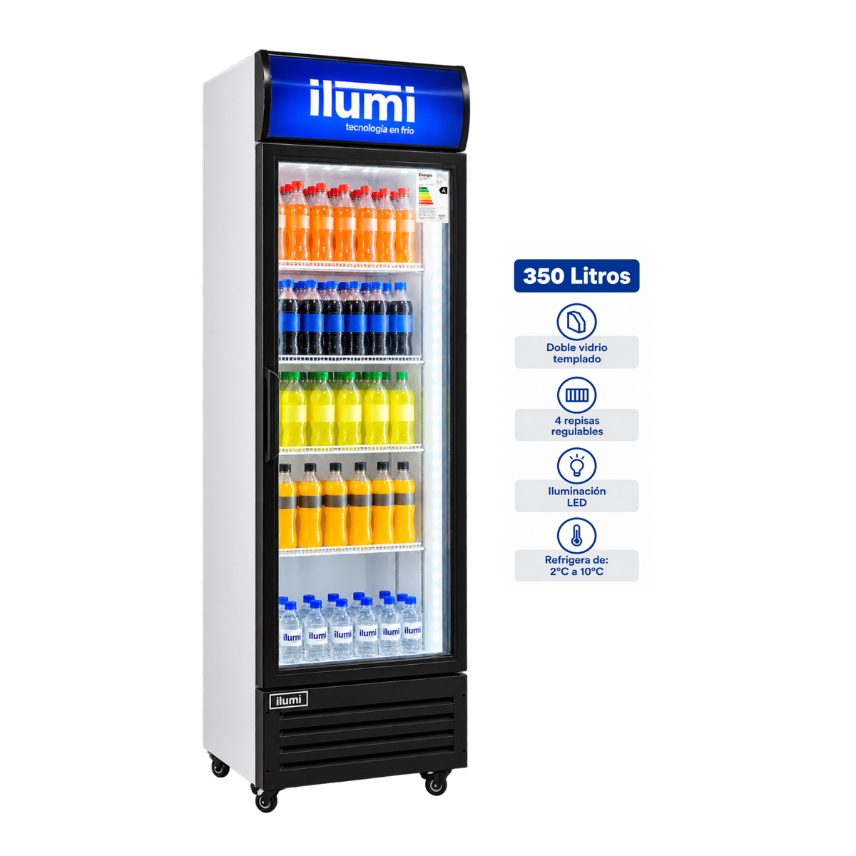 Visicooler Ilumi BC-3500 350 LT.