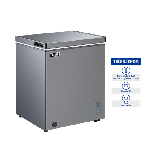 Congeladora Ilumi TFI-1100DG 110 LT.